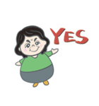 まんまる母ちゃん。（個別スタンプ：7）