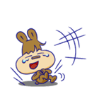 リスと双子ウサギ2（個別スタンプ：12）