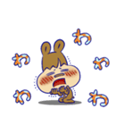 リスと双子ウサギ2（個別スタンプ：23）