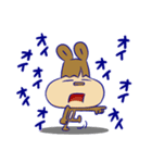 リスと双子ウサギ2（個別スタンプ：28）