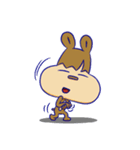 リスと双子ウサギ2（個別スタンプ：34）