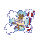 リスと双子ウサギ2（個別スタンプ：37）