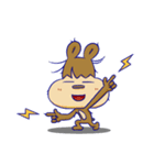 リスと双子ウサギ2（個別スタンプ：38）