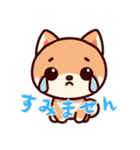 キュートな柴犬ベビーの生活Ver5(にほんご)（個別スタンプ：21）