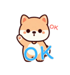 キュートな柴犬ベビーの生活Ver5(にほんご)（個別スタンプ：23）