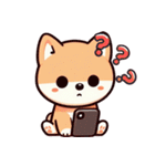 キュートな柴犬ベビーの生活Ver5(にほんご)（個別スタンプ：27）