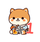 キュートな柴犬ベビーの生活Ver5(にほんご)（個別スタンプ：28）