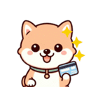 キュートな柴犬ベビーの生活Ver5(にほんご)（個別スタンプ：29）