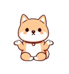 キュートな柴犬ベビーの生活Ver5(にほんご)（個別スタンプ：34）