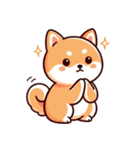 キュートな柴犬ベビーの生活Ver5(にほんご)（個別スタンプ：35）