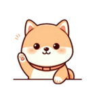 キュートな柴犬ベビーの生活Ver5(にほんご)（個別スタンプ：36）