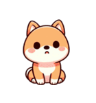 キュートな柴犬ベビーの生活Ver5(にほんご)（個別スタンプ：39）
