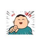 うごくボウズ4（個別スタンプ：7）