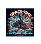 時空鉄道『CLOCK WORK RUNNERS』（個別スタンプ：1）