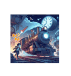 時空鉄道『CLOCK WORK RUNNERS』（個別スタンプ：3）