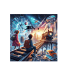 時空鉄道『CLOCK WORK RUNNERS』（個別スタンプ：6）