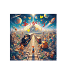 時空鉄道『CLOCK WORK RUNNERS』（個別スタンプ：7）