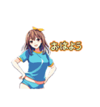 美少女の日常を会話で表現したスタンプ（個別スタンプ：6）