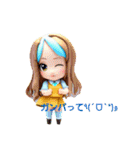 美少女3Dアニメ（個別スタンプ：5）