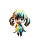美少女3Dアニメ（個別スタンプ：18）