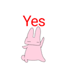 うさぎーず英語ver.（個別スタンプ：12）