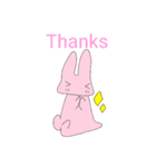 うさぎーず英語ver.（個別スタンプ：15）