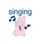 うさぎーず英語ver.（個別スタンプ：24）