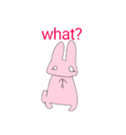 うさぎーず英語ver.（個別スタンプ：36）