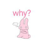 うさぎーず英語ver.（個別スタンプ：38）