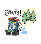 名画も花粉症になるんだ☆pocaママ（個別スタンプ：39）