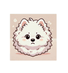 ゆるかわ系サモエド（個別スタンプ：6）