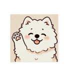 ゆるかわ系サモエド（個別スタンプ：18）