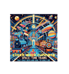 時空鉄道『CLOCK WORK RUNNERS 2』（個別スタンプ：1）