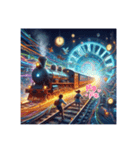 時空鉄道『CLOCK WORK RUNNERS 2』（個別スタンプ：3）