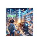 時空鉄道『CLOCK WORK RUNNERS 2』（個別スタンプ：4）