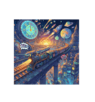 時空鉄道『CLOCK WORK RUNNERS 2』（個別スタンプ：8）