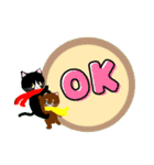 猫のさくらとあんこの日常です 。。（個別スタンプ：28）