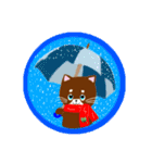 猫のさくらとあんこの日常です 。。（個別スタンプ：33）