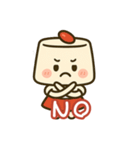 ほのぼの杏仁ちゃん日本語版（個別スタンプ：15）
