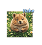 愛らしいクオッカ3(英語)（個別スタンプ：12）
