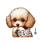 人間みたいなトイプードル（個別スタンプ：11）