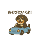 バーニーズマウンテンドッグです！（個別スタンプ：1）
