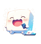 豆腐ちゃんの日常会話 (1)（個別スタンプ：9）