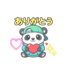 パンダ劇場☆ かわいい感情パフォーマンス（個別スタンプ：16）