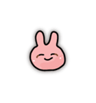 こわいいうさぎスタンプ（個別スタンプ：21）