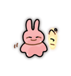 こわいいうさぎスタンプ（個別スタンプ：24）