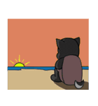 黒柴の怒り（個別スタンプ：24）