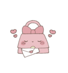 にっこりバッグちゃんスタンプ（個別スタンプ：8）