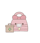 にっこりバッグちゃんスタンプ（個別スタンプ：21）