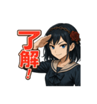 使いやすすぎJKスタンプ（個別スタンプ：1）